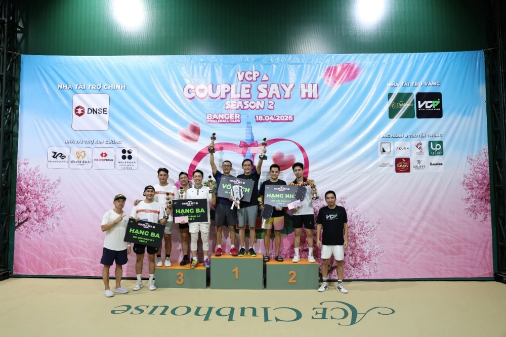 Giải đấu PICKLEBALL COUPLE SAYHI – MÙA 2: Khép lại mùa giải bùng nổ – Lan tỏa tinh thần thể thao và gắn kết cộng đồng - Ảnh 5.