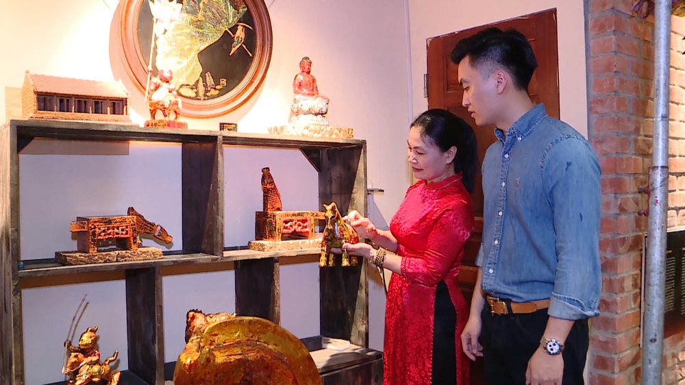 Kể câu chuyện sáng tạo từ nghệ thuật sơn mài - Ảnh 1.