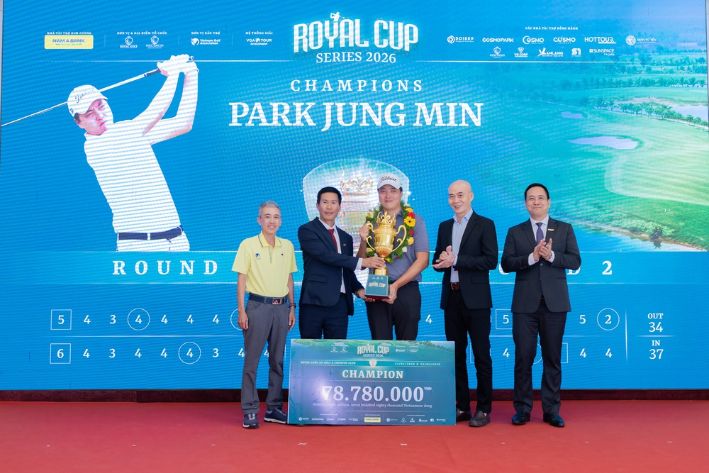 Park Jung Min vô địch chặng mở màn Royal Cup Series 2026 - Ảnh 1.