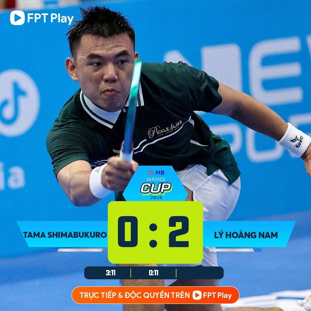 Lý Hoàng Nam thắng dễ 'thần đồng' pickleball, người hâm mộ mơ chung kết toàn Việt Nam ở PPA Tour Asia - Ảnh 1.