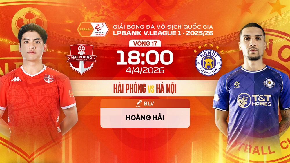 Link xem trực tiếp bóng đá Hải Phòng vs Hà Nội FC 18h00 hôm nay, V-League vòng 17 - Ảnh 3.