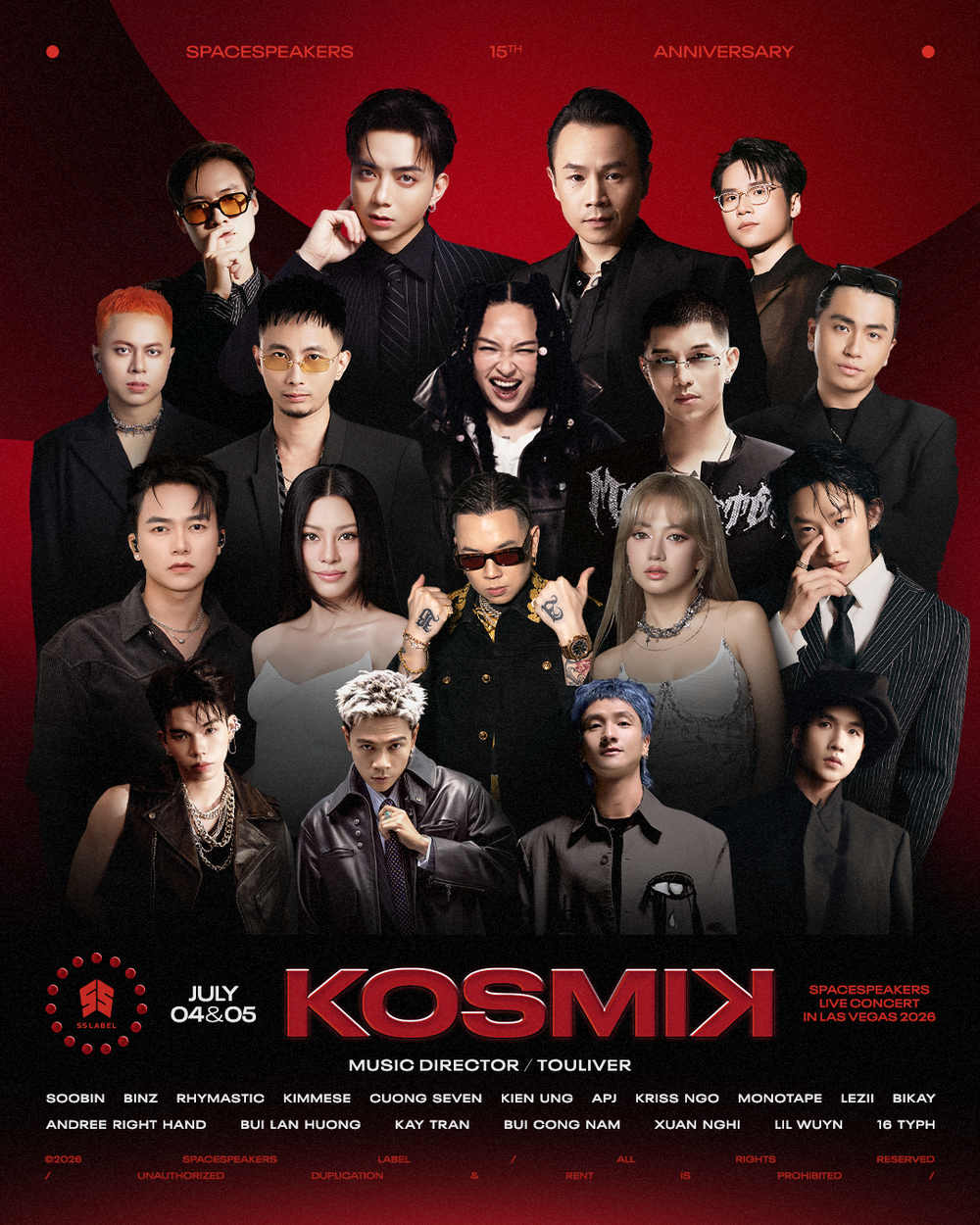 SS Label công bố dàn nghệ sĩ cho concert kỷ niệm 15 năm tại Las Vegas - Ảnh 1.
