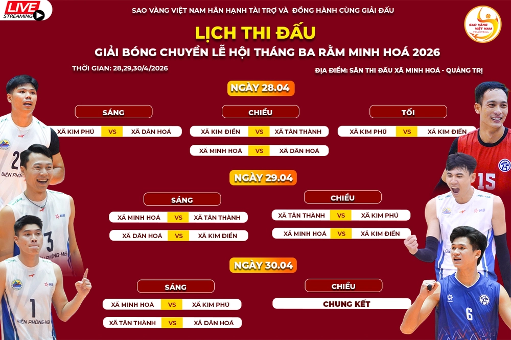 Giải bóng chuyền hội làng quá hot, trận chung kết phải tạm hoãn vì vỡ sân - Ảnh 4.