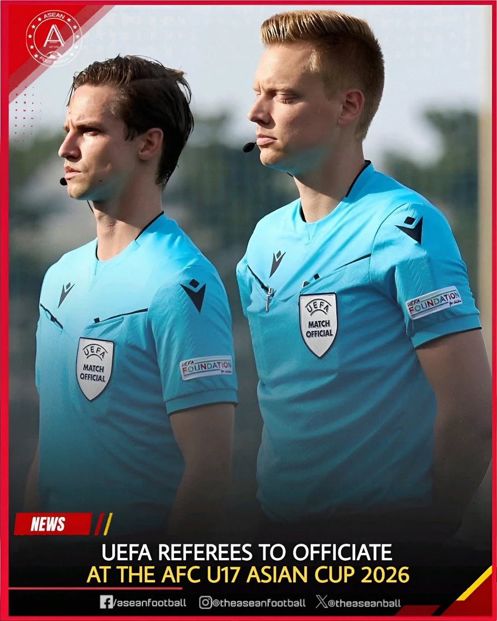 Trọng tài châu Âu điều hành giải đấu của U17 Việt Nam - Ảnh 1.