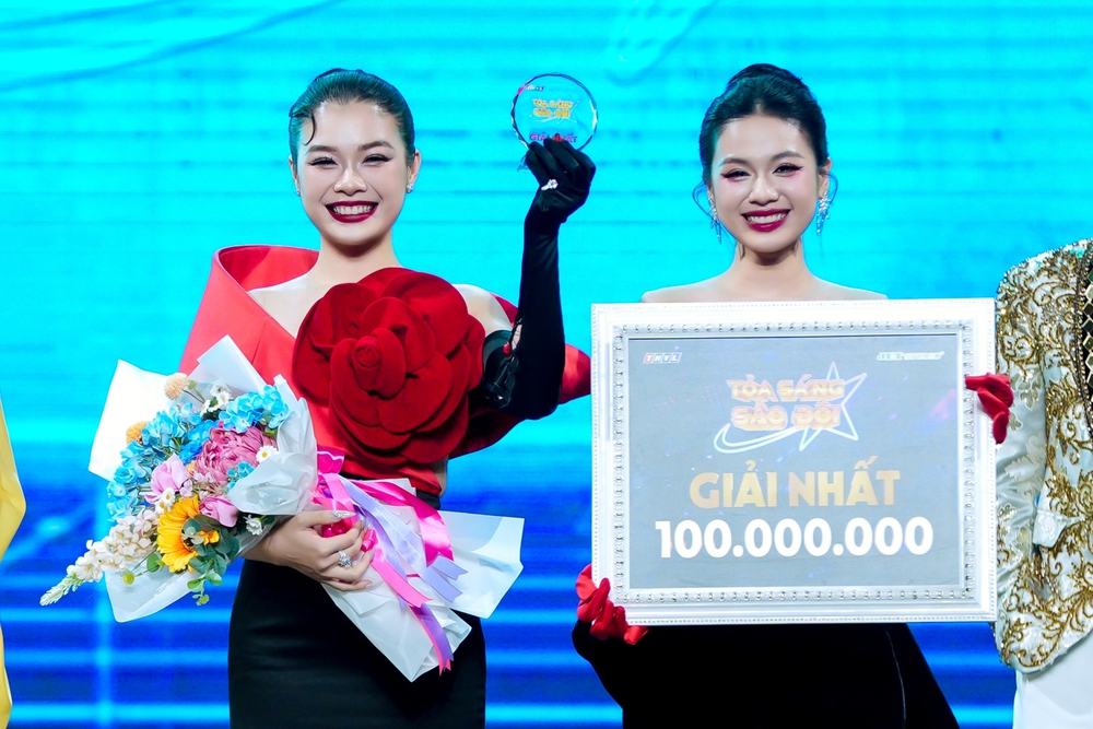 Trân Oanh, Thủy Tiên đăng quang chung kết Toả sáng sao đôi 2026 - Ảnh 4.