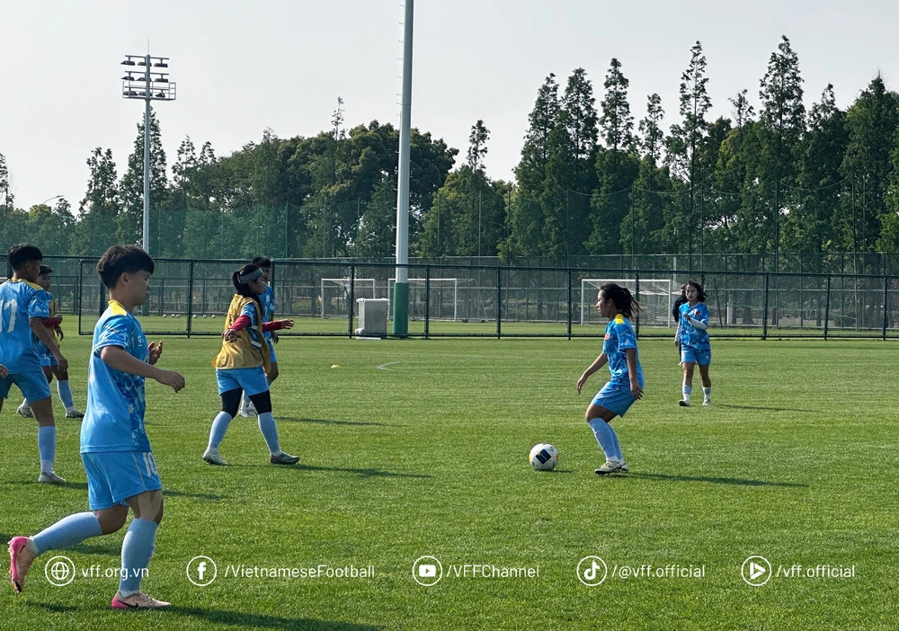 TRỰC TIẾP bóng đá nữ Việt Nam vs Trung Quốc 18h30 hôm nay, giải U17 nữ châu Á 2026 - Ảnh 1.