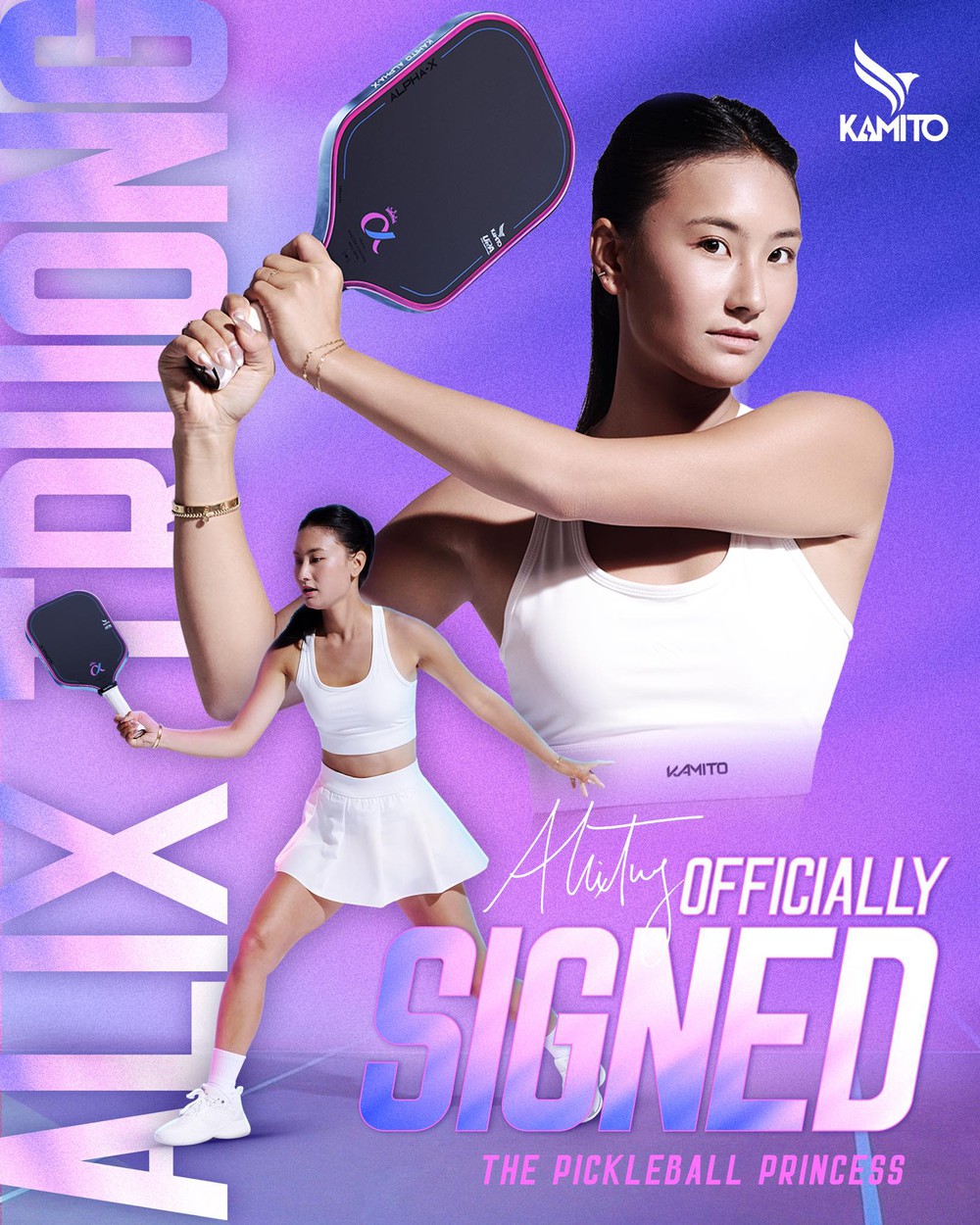 Ngọc nữ pickleball thế giới chính thức đầu quân cho thương hiệu Việt Nam - Ảnh 1.