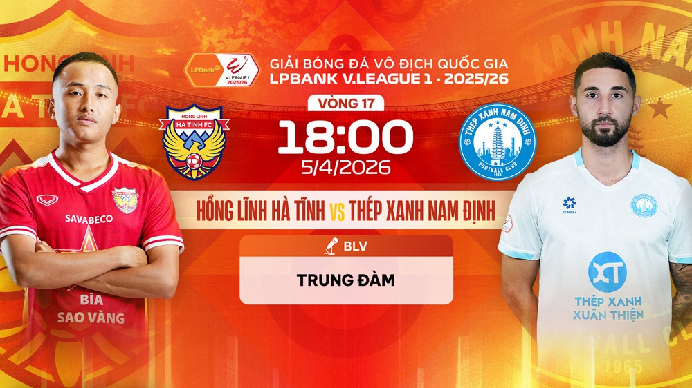 Link xem trực tiếp bóng đá Hồng Lĩnh Hà Tĩnh vs Thép Xanh Nam Định 18h00 hôm nay, V-League vòng 17 - Ảnh 3. Link xem trực tiếp bóng đá Hồng Lĩnh Hà Tĩnh vs Thép Xanh Nam Định 18h00 hôm nay, V-League vòng 17 - Ảnh 3.