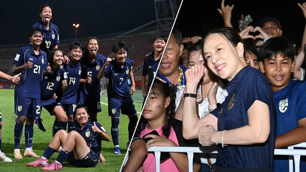 Madam Pang "thưởng nóng" cho U20 nữ Thái Lan sau trận thắng 4-1 U20 nữ Việt Nam - Ảnh 1.