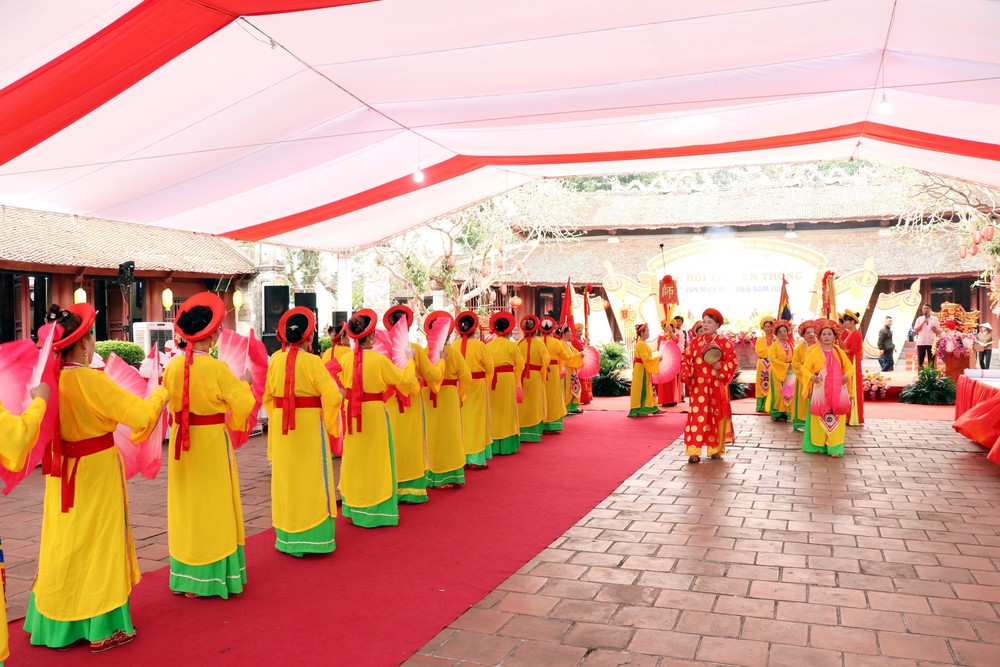 Lễ hội Văn Miếu Mao Điền tôn vinh đạo học của dân tộc - Ảnh 3.