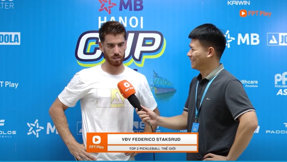 Tay vợt pickleball hạng 2 thế giới lên tiếng sau khi thua Vinh Hiển và Hoàng Nam, gợi ý nên sang Mỹ thi đấu - Ảnh 1. Tay vợt pickleball hạng 2 thế giới lên tiếng sau khi thua Vinh Hiển và Hoàng Nam, gợi ý nên sang Mỹ thi đấu - Ảnh 1.