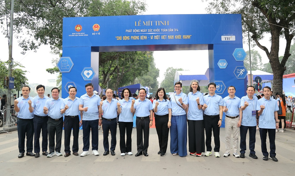 Thông điệp 7/4: Sức khỏe là gốc rễ của một Dân tộc hùng cường - Ảnh 2.