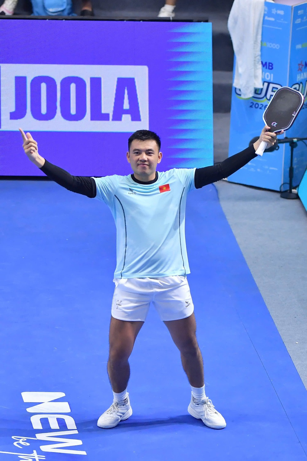 Lý Hoàng Nam đáp trả lời 'khích tướng' của số 2 thế giới, sẵn sàng sang Mỹ để kiểm chứng đẳng cấp - Ảnh 1.