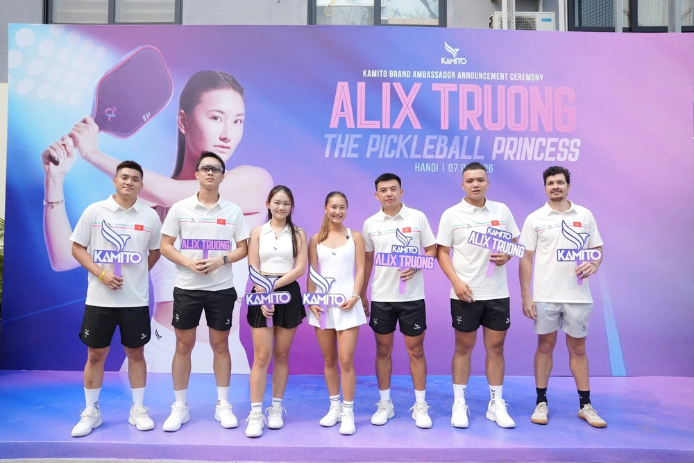 Ngôi sao pickleball Alix Trương chính thức gia nhập Kamito - Ảnh 1.
