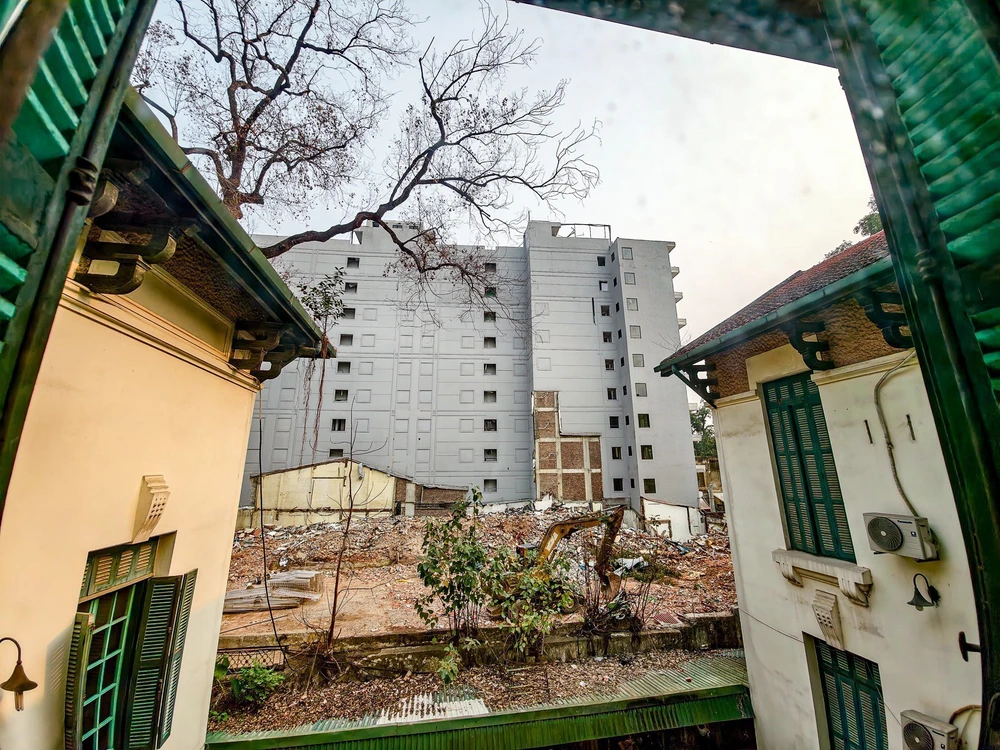 Hà Nội hoàn tất mặt bằng, thúc đẩy tiến độ dự án quảng trường phía Đông hồ Hoàn Kiếm - Ảnh 2.