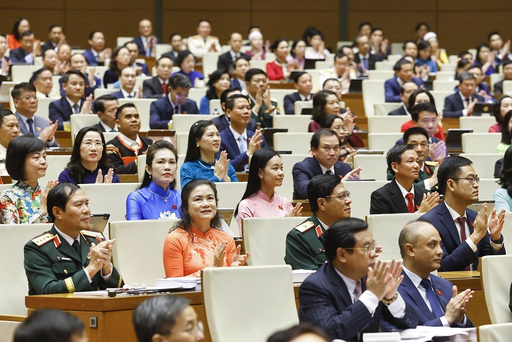 Kỳ họp thứ Nhất, Quốc hội khóa XVI: Xem xét, phê chuẩn việc bổ nhiệm Phó Thủ tướng Chính phủ - Ảnh 1. Kỳ họp thứ Nhất, Quốc hội khóa XVI: Xem xét, phê chuẩn việc bổ nhiệm Phó Thủ tướng Chính phủ - Ảnh 1.