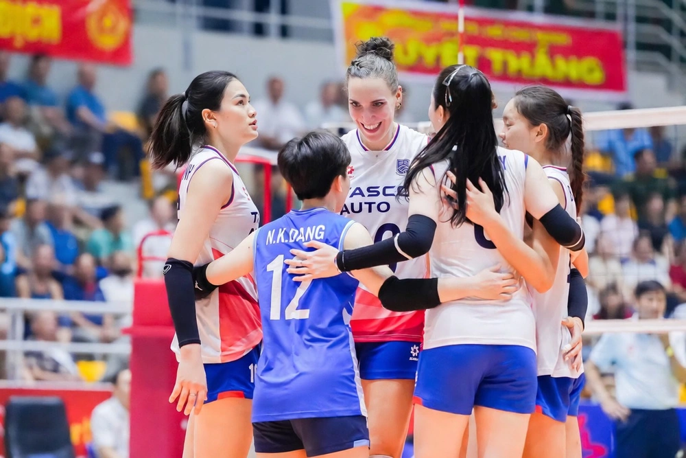 Hà Nội Tasco Auto toàn thắng 2 trận đầu tiên ở giai đoạn 1 giải bóng chuyền VĐQG 2026