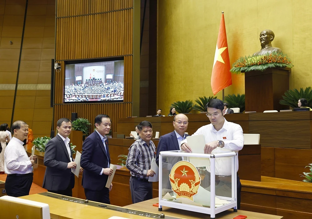 Kỳ họp thứ Nhất, Quốc hội khoá XVI: Quốc hội tiếp tục thực hiện công tác nhân sự - Ảnh 7. Kỳ họp thứ Nhất, Quốc hội khoá XVI: Quốc hội tiếp tục thực hiện công tác nhân sự - Ảnh 7.