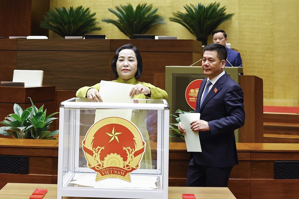 Kỳ họp thứ Nhất, Quốc hội khoá XVI: Quốc hội tiếp tục thực hiện công tác nhân sự - Ảnh 2. Kỳ họp thứ Nhất, Quốc hội khoá XVI: Quốc hội tiếp tục thực hiện công tác nhân sự - Ảnh 2.