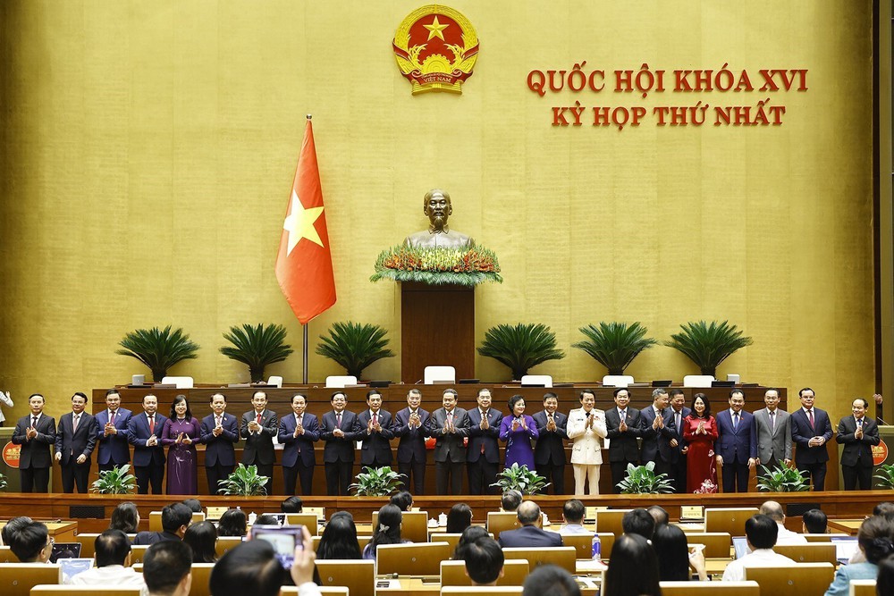 Quốc hội phê chuẩn việc bổ nhiệm Phó Thủ tướng, Bộ trưởng và thành viên khác của Chính phủ - Ảnh 1.