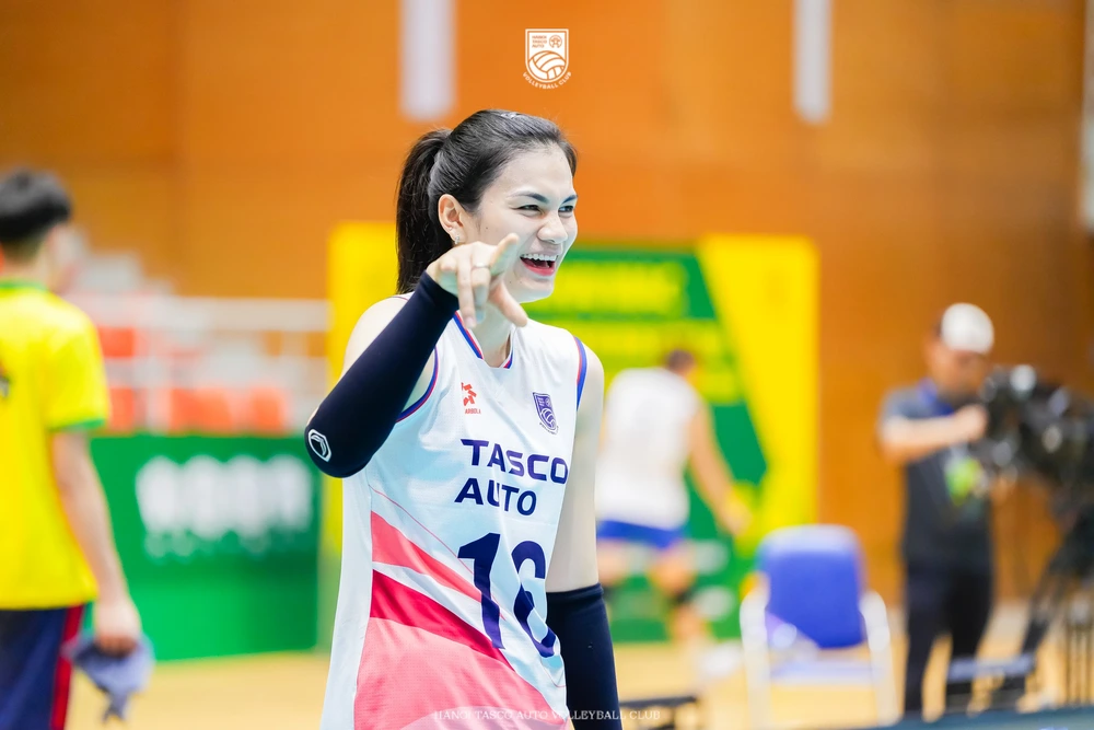 ‘50 sắc thái’ của ngôi sao bóng chuyền nữ Việt Nam sau hai màn trình diễn đẳng cấp ở giải VĐQG 2026 - Ảnh 3. ‘50 sắc thái’ của ngôi sao bóng chuyền nữ Việt Nam sau hai màn trình diễn đẳng cấp ở giải VĐQG 2026 - Ảnh 3.