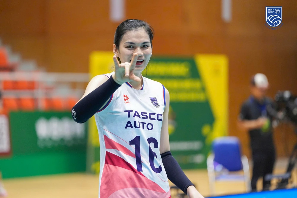 ‘50 sắc thái’ của ngôi sao bóng chuyền nữ Việt Nam sau hai màn trình diễn đẳng cấp ở giải VĐQG 2026 - Ảnh 4. ‘50 sắc thái’ của ngôi sao bóng chuyền nữ Việt Nam sau hai màn trình diễn đẳng cấp ở giải VĐQG 2026 - Ảnh 4.