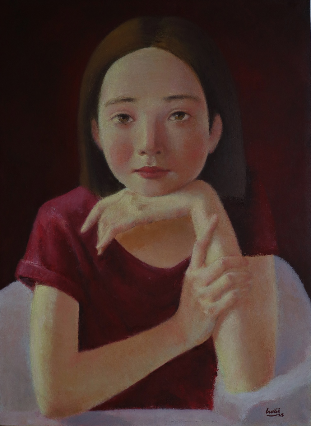 “Cuộc sống tiếp diễn” của Nguyễn Công Hoài: Khi chân dung trở lại với diện mạo mới - Ảnh 1.