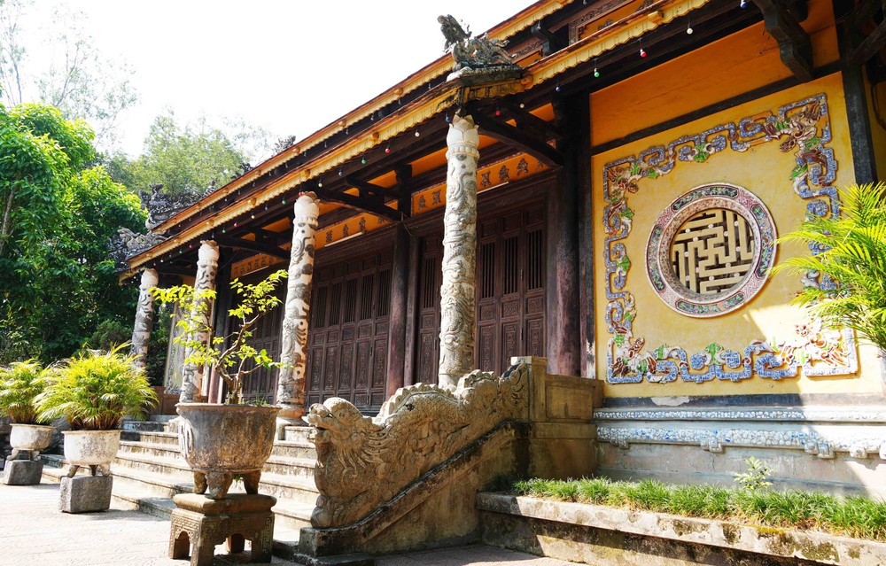 Chùa Báo Quốc - Ngôi chùa cổ với kiến trúc độc đáo ở Cố đô Huế - Ảnh 12.