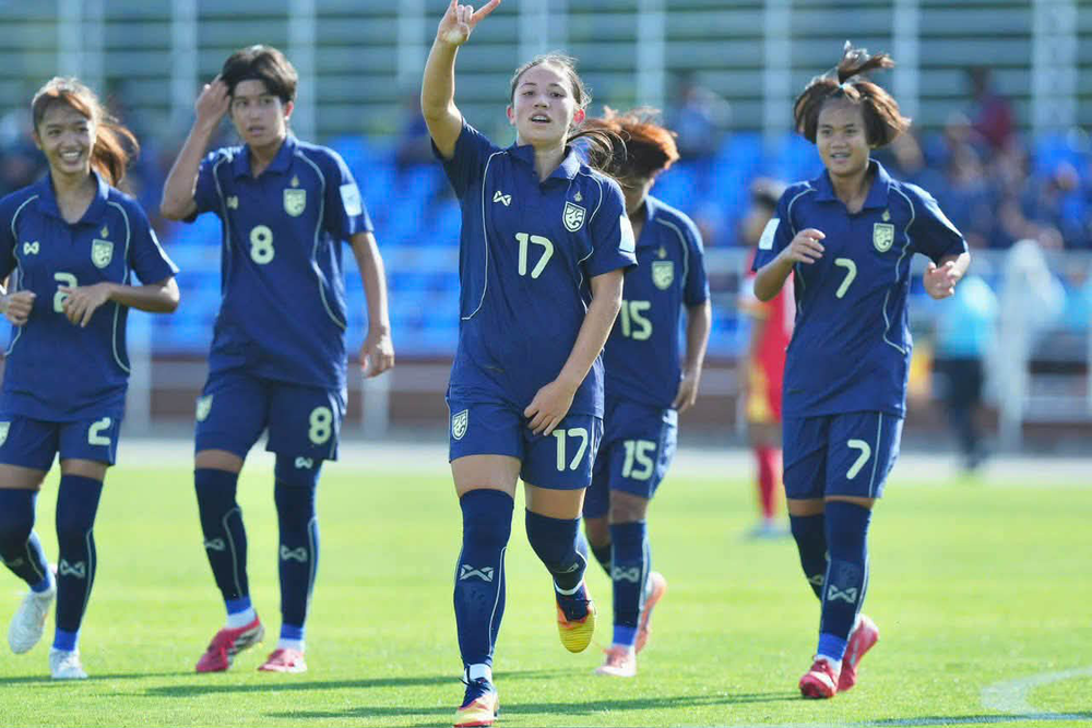 TRỰC TIẾP bóng đá Việt Nam 1-2 Thái Lan 14h30 hôm nay, U17 nữ châu Á: Thái Lan lại vượt lên - Ảnh 3.