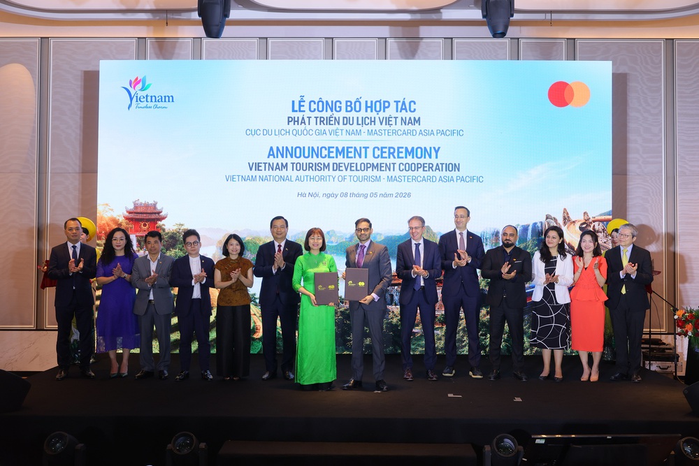 Cục Du lịch Quốc gia Việt Nam và Mastercard công bố Bản Ghi nhớ hợp tác nhằm thúc đẩy phát triển du lịch Việt Nam - Ảnh 1.