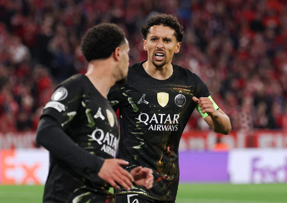 Marquinhos: Lá bài quan trọng của PSG ở Champions League - Ảnh 1. Marquinhos: Lá bài quan trọng của PSG ở Champions League - Ảnh 1.
