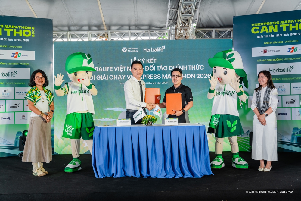 Herbalife Việt Nam đồng hành cùng Giải chạy VnExpress Marathon tại Cần Thơ - Ảnh 1.