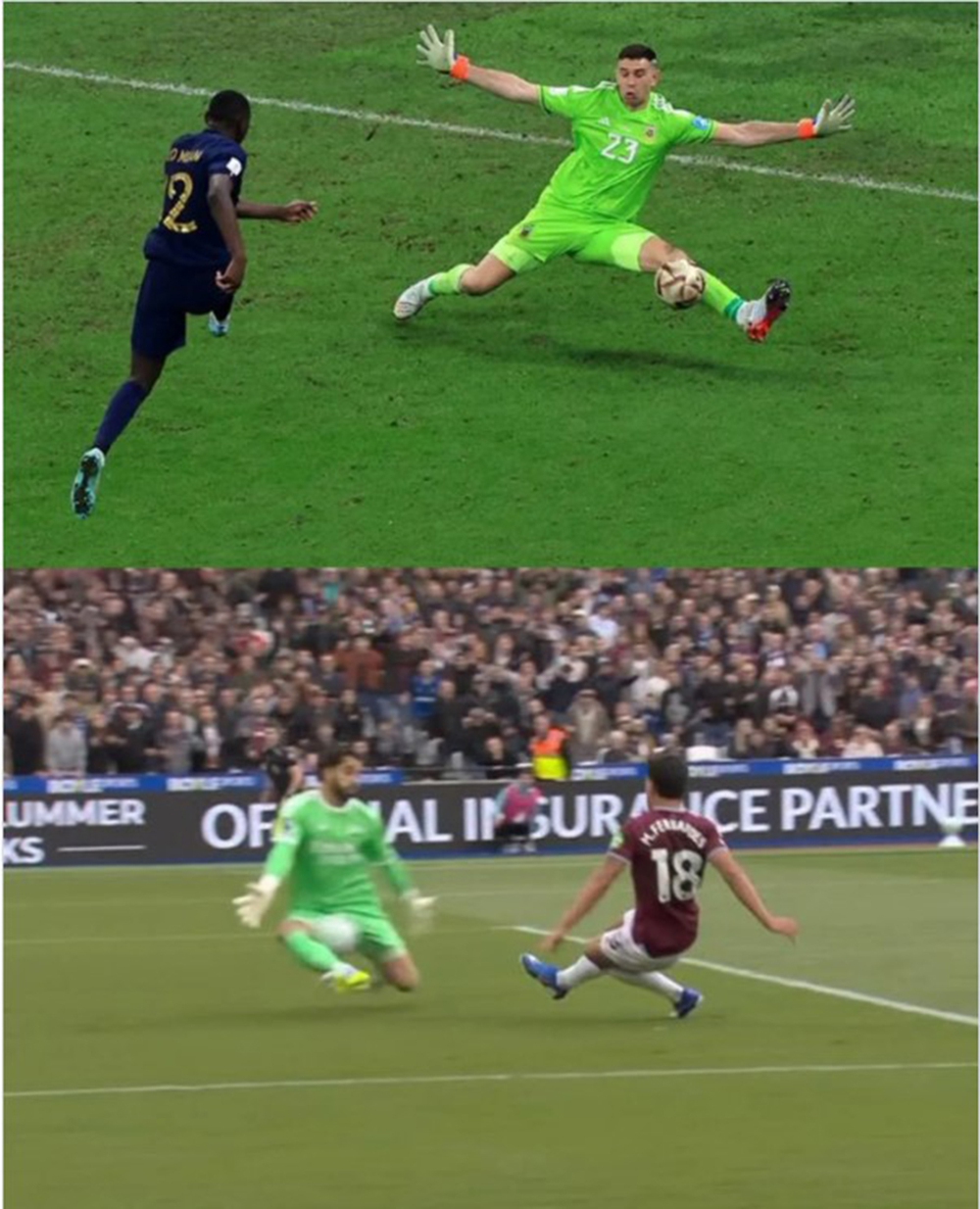 Raya cứu thua ngoạn mục cho Arsenal, được so sánh với pha cứu thua giúp ĐT Argentina vô địch World Cup - Ảnh 2.