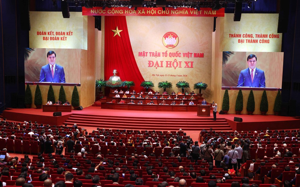 Đại hội MTTQ Việt Nam lần thứ XI hoàn thành ngày làm việc đầu tiên - Ảnh 2.