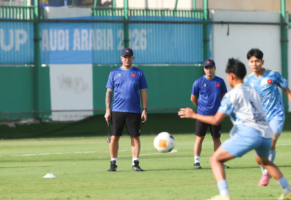 U17 Việt Nam quyết tâm làm nên lịch sử - Ảnh 1.