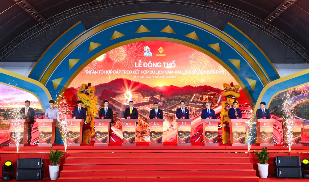 Sun Group động thổ Tổ hợp cáp treo kết hợp du lịch văn hóa lịch sử Điện Biên Phủ - Ảnh 1. Sun Group động thổ Tổ hợp cáp treo kết hợp du lịch văn hóa lịch sử Điện Biên Phủ - Ảnh 1.