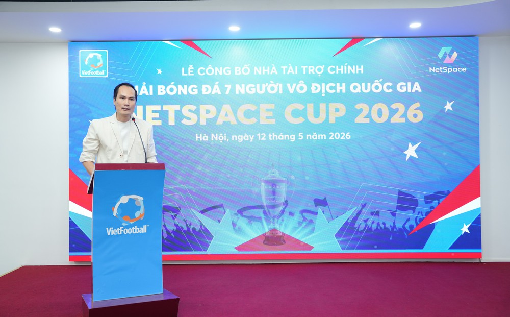 NetSpace trở thành nhà tài trợ chính của Giải bóng đá 7 người Vô địch Quốc gia 2026 - Ảnh 2.