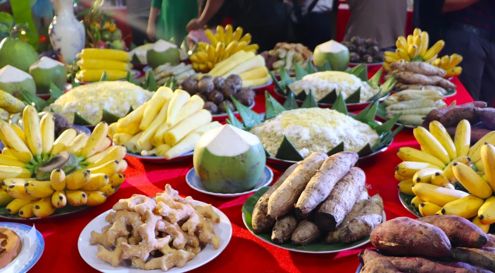 Cốm dẹp - "Hạt ngọc trời" thắt chặt tình phum sóc - Ảnh 5. Cốm dẹp - "Hạt ngọc trời" thắt chặt tình phum sóc - Ảnh 5.