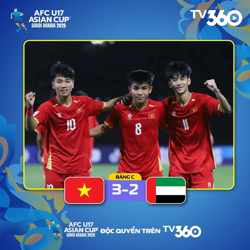 U17 Việt Nam ngược dòng giành chiến thắng, xuất sắc đoạt vé dự U17 World Cup - Ảnh 1.