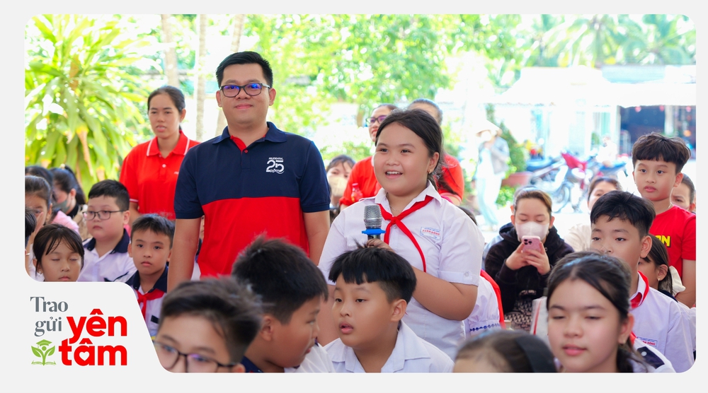 Prudential Việt Nam gieo mầm kỹ năng tài chính cho trẻ em Đồng Tháp: Bài học nhỏ, hành trang lớn - Ảnh 1.