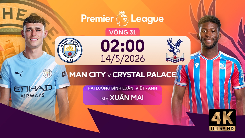 Link xem trực tiếp bóng đá Man City vs Crystal Palace 02h00 hôm nay, Ngoại hạng Anh vòng 31 - Ảnh 2. Link xem trực tiếp bóng đá Man City vs Crystal Palace 02h00 hôm nay, Ngoại hạng Anh vòng 31 - Ảnh 2.