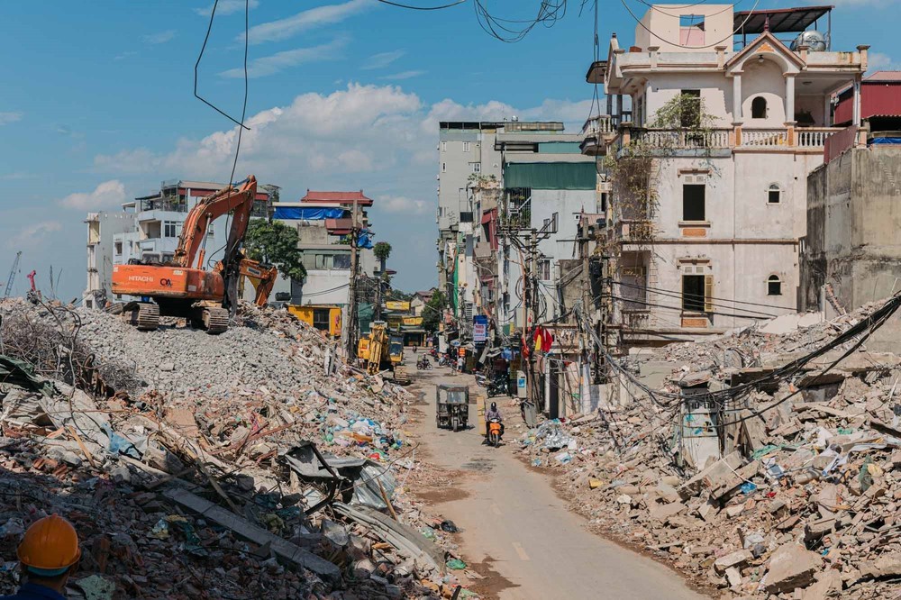 Cận cảnh phố Vạn Kiếp - giải phóng mặt bằng phục vụ dự án cầu Trần Hưng Đạo - Ảnh 8.
