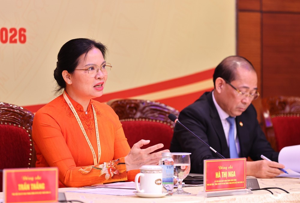 Họp báo công bố kết quả Đại hội đại biểu Mặt trận Tổ quốc Việt Nam lần thứ XI - Ảnh 2.