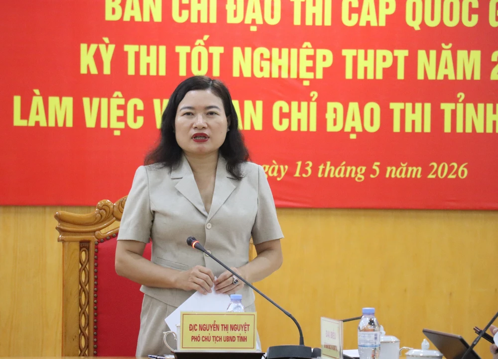 Kỳ thi tốt nghiệp THPT 2026: Ban Chỉ đạo thi quốc gia kiểm tra công tác chuẩn bị tại Hà Tĩnh - Ảnh 2.