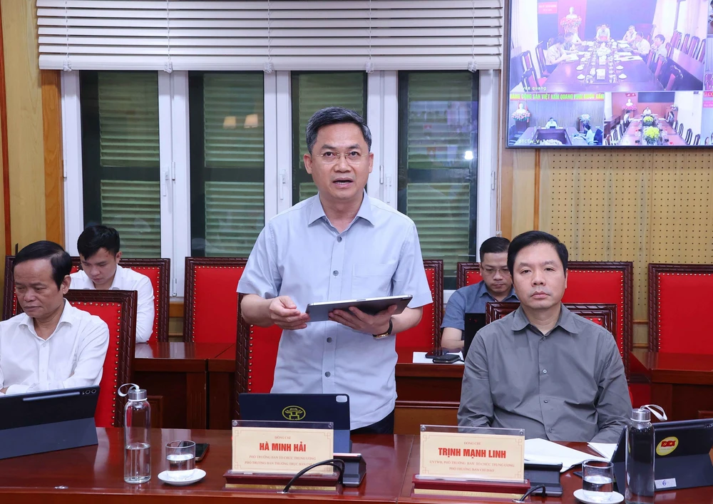 Đồng chí Nguyễn Duy Ngọc chủ trì Phiên họp thứ nhất Ban Chỉ đạo chuyển đổi số ngành Tổ chức xây dựng Đảng - Ảnh 3.