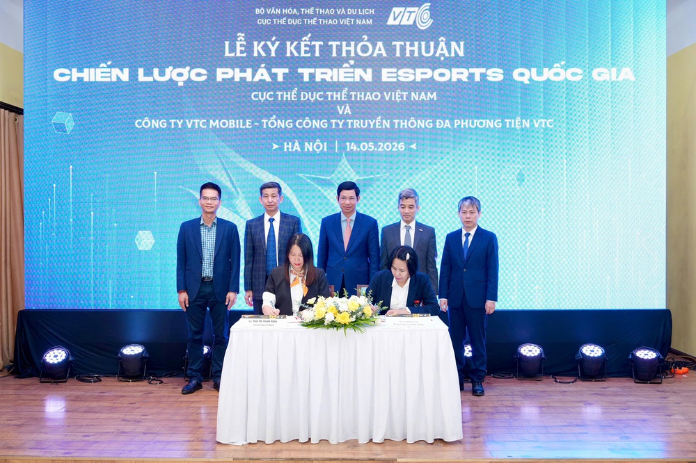 Cục TDTT Việt Nam hợp tác với VTC phát triển thể thao điện tử - Ảnh 1. Cục TDTT Việt Nam hợp tác với VTC phát triển thể thao điện tử - Ảnh 1.