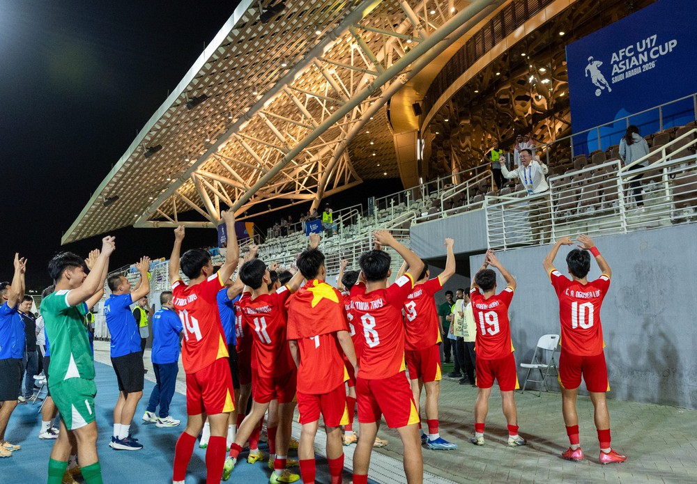 U17 Việt Nam giành vé dự FIFA U17 World Cup 2026: Tấm vé lịch sử - Ảnh 1.