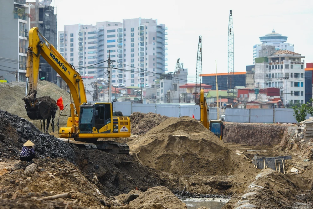 Hà Nội đẩy nhanh tiến độ dự án đường Vành đai 1 Hoàng Cầu – Voi Phục - Ảnh 7.