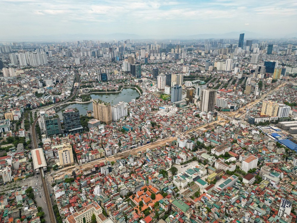 Hà Nội đẩy nhanh tiến độ dự án đường Vành đai 1 Hoàng Cầu – Voi Phục - Ảnh 4.