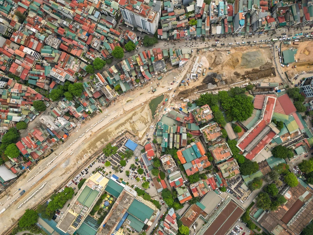 Hà Nội đẩy nhanh tiến độ dự án đường Vành đai 1 Hoàng Cầu – Voi Phục - Ảnh 2.